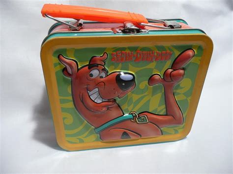 scooby doo small lunch box metal|scooby doo lunch box 1970s.